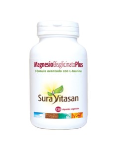 Magnesium bisglysinaatti Plus 120 kapselia | Sura Vitasan