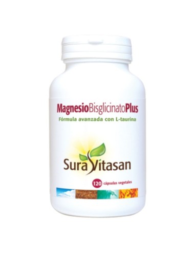 Magnesium bisglysinaatti Plus 120 kapselia | Sura Vitasan