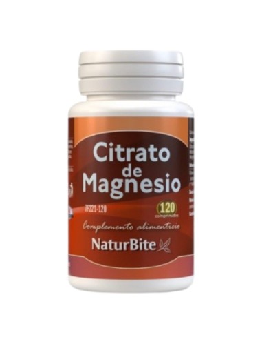 Κιτρικό μαγνήσιο 120 δισκία | Naturbite