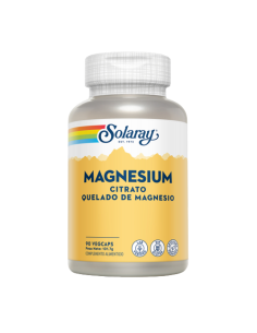 Magnesium Citrate Chelated 90 capsules : Solaray