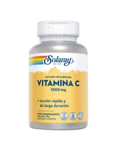 Vitamin C 1000mg 100 Tabletten | Solaray