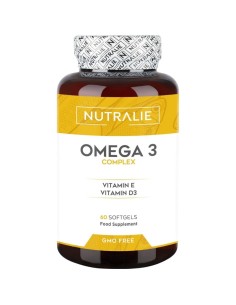Omega 3 Complex 60 capsules - EPA en DHA vetzuren | Nutralie