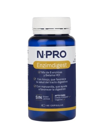 Enzimdigest 60 capsules | NPro
