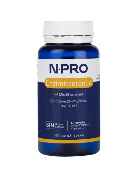 Enzimtolerantie 60 capsules | NPro