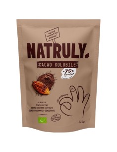 Luomukaakao liukoinen 225 g : Natruly