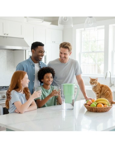 Magnesiumarmer Hartwasserfilter Krug : Alkanatur