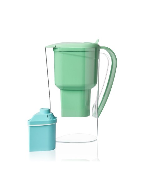 Low magnesium emission hard water filtering pitcher | Alkanatur