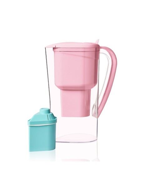 Solidarität rosa Krug geringe Magnesium-Emission Filtern von hartem Wasser | Alkanatur