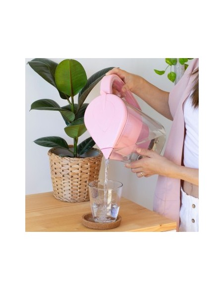 Alkanatur Tropfenkrug mit Zeolith-Klinoptilolith Rosa Solidaria| Alkanatur