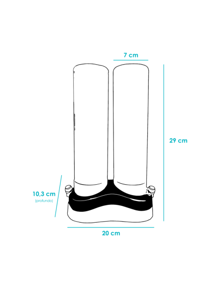 Alkanatur Depure undercountertop ultrafiltration system | Alkanatur