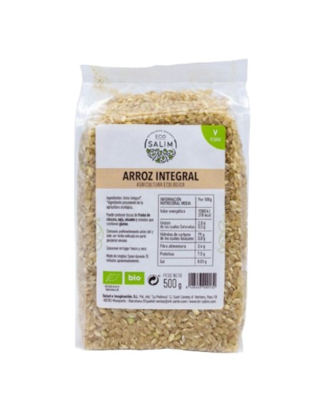 Arroz Integral Ecológico 1 kg | Eco-Salim