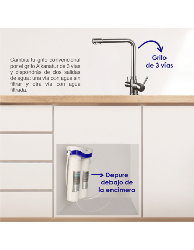 Alkanatur Depure Untertisch-Ultrafiltrationsanlage | Alkanatur