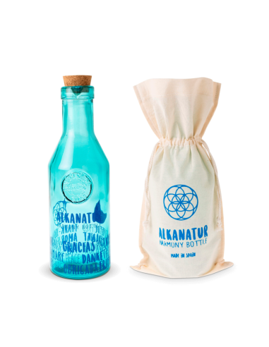 Botella Harmony de Vidrio Reciclado 1,2 L | Alkanatur