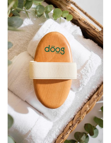 Escova de bambu para cães de pelo curto | The Dog Life