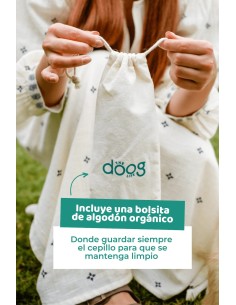 Brosse en bambou pour chiens à poils longs et moyens | The Dog Life 2