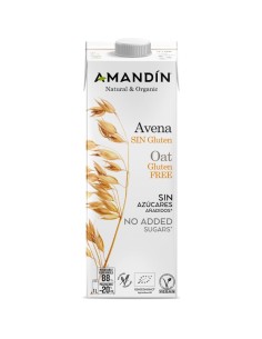 Haverdrank Glutenvrij Biologische Haverdrank 1 L | Amandin