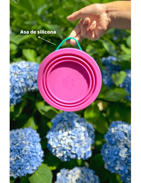 Gamelle portable 2 en 1 pour eau et nourriture | The Dog Life