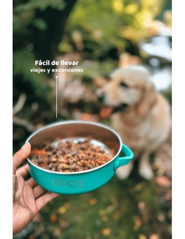 2 σε 1 φορητό μπολ για τροφή και νερό σκύλου | The Dog Life
