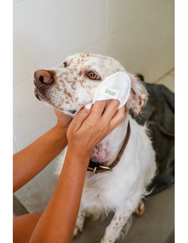 Discos limpiadores reutilizables de algodón para perros | The Doog Life