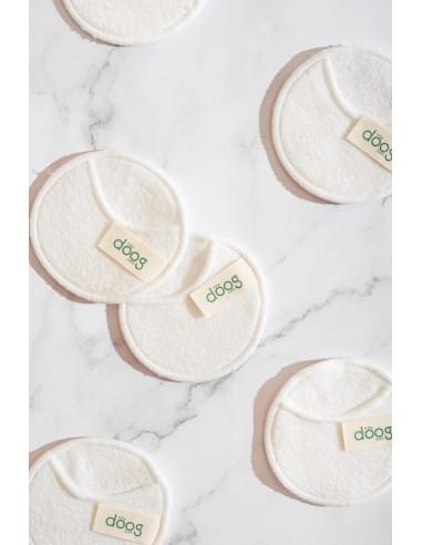 Disques de nettoyage en coton réutilisables pour chiens : The Doog Life