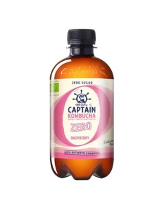 Té Kombucha Frambuesa Zero Bio 400ml | Captain Kombucha