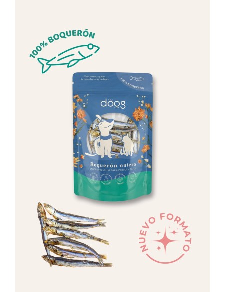 Natuurlijke gedroogde ansjovis snack voor honden en katten | The Doog Life