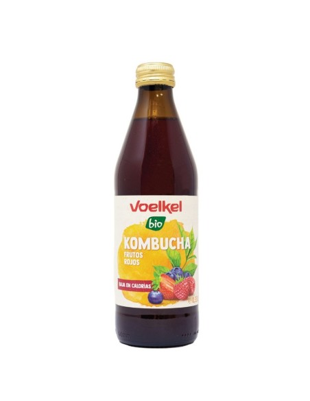 Kombucha Rode Vruchtenthee Eco 330ml Voelkel