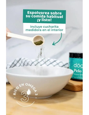 Suplemento natural para pelo y piel en perros y gatos | The Doog Life