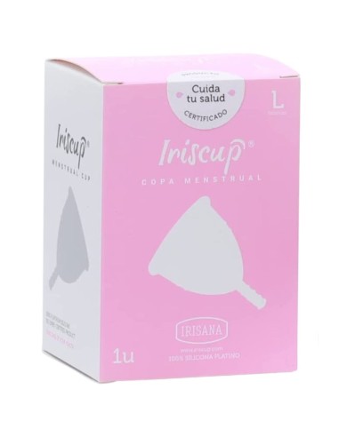 Coupe Menstruelle L Transparente Iriscup | Irisana