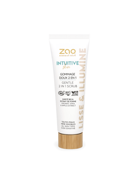 Exfoliante Suave 2 en 1 Bio para Rostro | Zao Make up