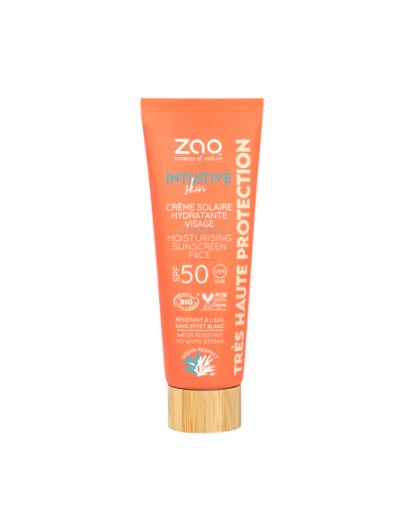 Facial Moisturizing Sunscreen SPF50 Bio | Zao Make up