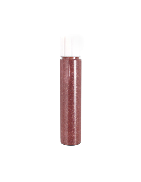 Lipgloss 015 Rechargeable Glam brown Bio | Zao Make up