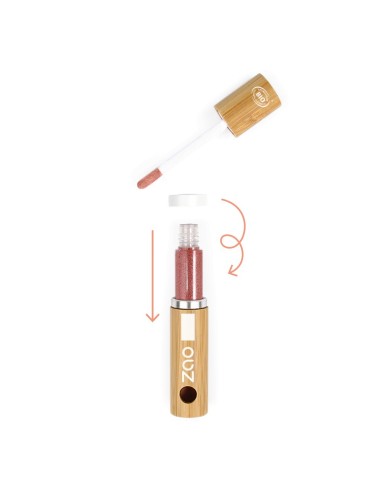 Lipgloss 011 Wiederaufladbare Terracotta Bio | Zao Make up