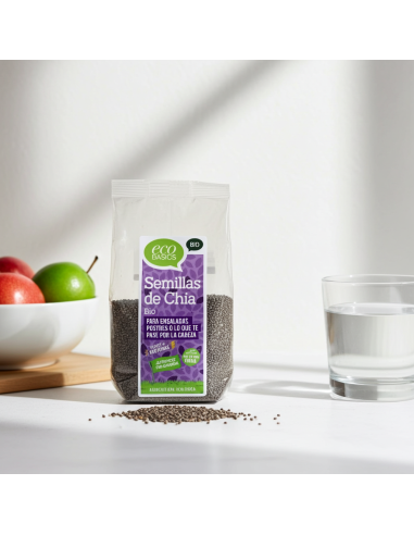 Organic Chia Seeds 250 g | Eco Basics
