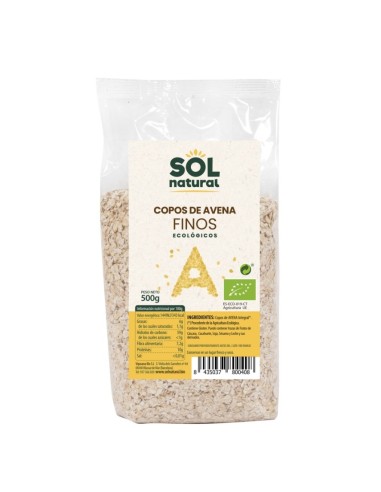 Feine Haferflocken Eco 500g | Solnatural