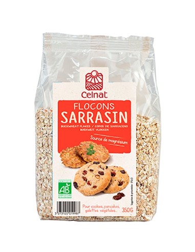 Celnat's Organic Buckwheat Flakes are an organic and very versatile food, perfect for those who are looking for a healthy and nu