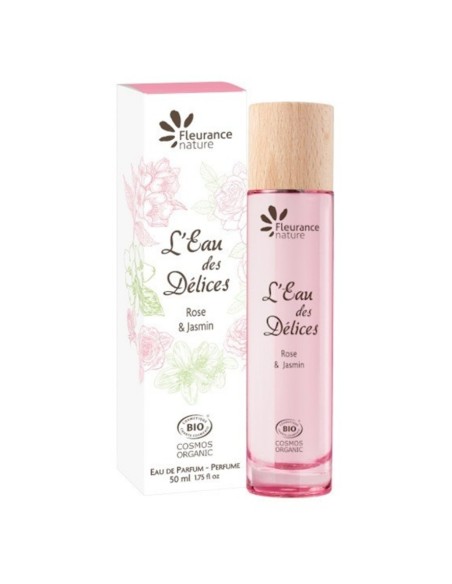 Rosa e Gelsomino Eau de Parfum Bio 50 ml : Fleurance Nature
