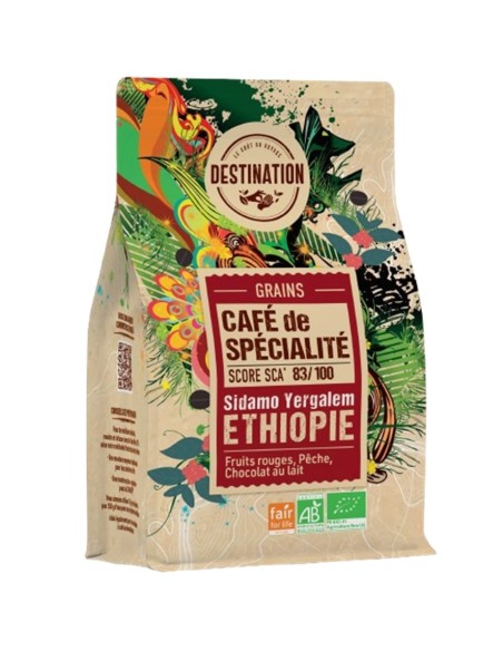 Café Especial Arábica Etiópia Bio 180g | Destino