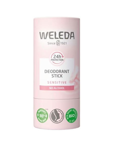 Déodorant Stick Bio Peau Sensible 50 g Weleda | EKIEKO