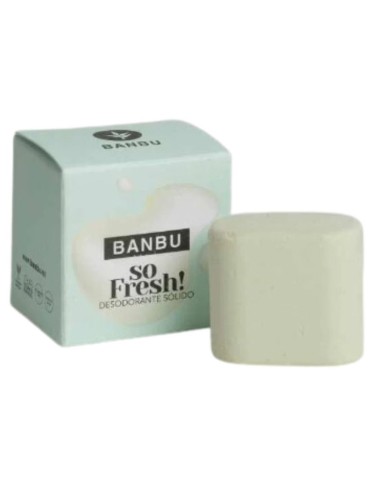 Déodorant Solide So Pure Natural Vegan 50 g Banbu | EKIEKO
