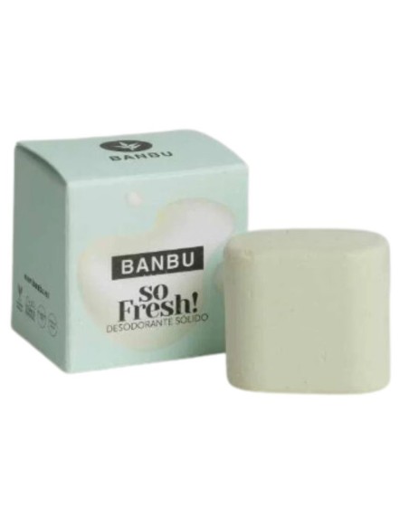 Deodorant Solid So Pure Natuurlijk Vegan 50 g Banbu | EKIEKO