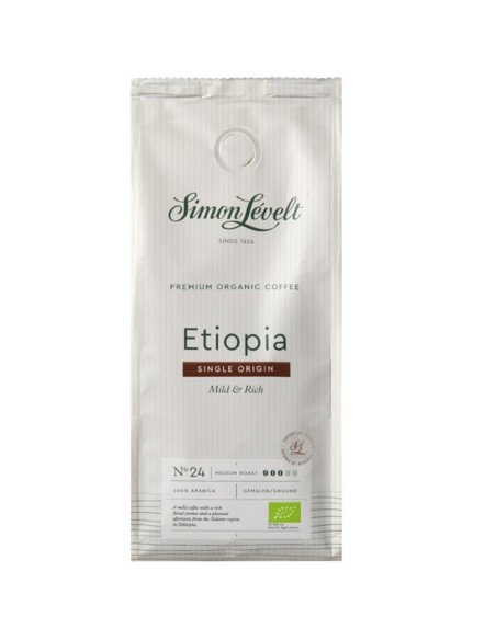 Café moído orgânico da Etiópia 250g | Simon Levelt