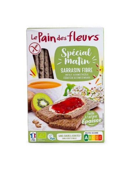 Toasted Buckwheat Special Matin Gluten Free Organic 230 g Le Pain des Fleurs | EKIEKO