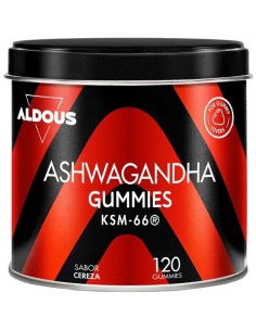Ashwagandha KSM-66 Gummies Aldous Bio 120 uds | EKIEKO