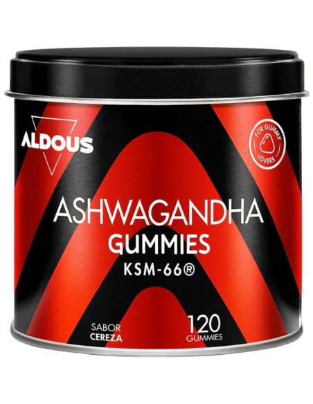Ashwagandha KSM-66 Gummies Aldous Bio 120 Stück | EKIEKO