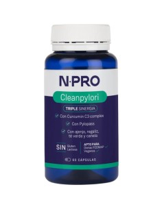 Cleanpylori 60 cápsulas NPro Complemento Digestivo | EKIEKO