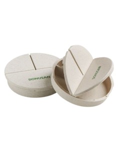 Pastillero Bonusan 3 compartimentos Organizador suplementos | EKIEKO