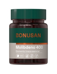 Molibdénio 400 mcg Bonusan 120 comprimidos Suplemento mineral : EKIEKO