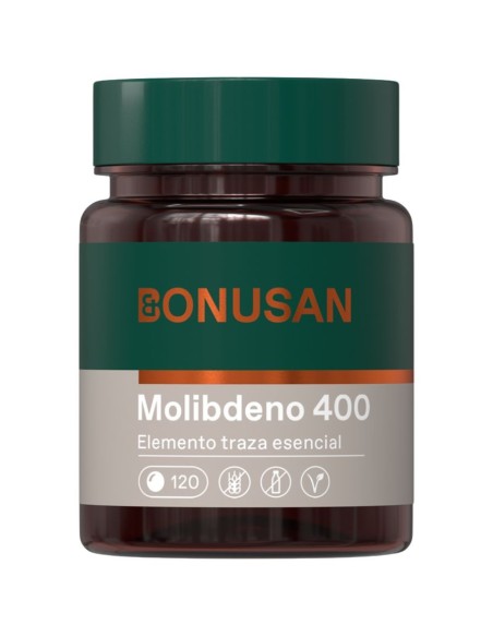 Molybdenum 400 mcg Bonusan 120 tablets Mineral supplement | EKIEKO