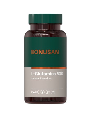 L-Glutamin 500 mg Bonusan 60 Kapseln Aminosäure : EKIEKO